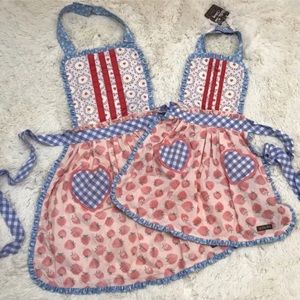 Matilda Jane mother daughter apron set